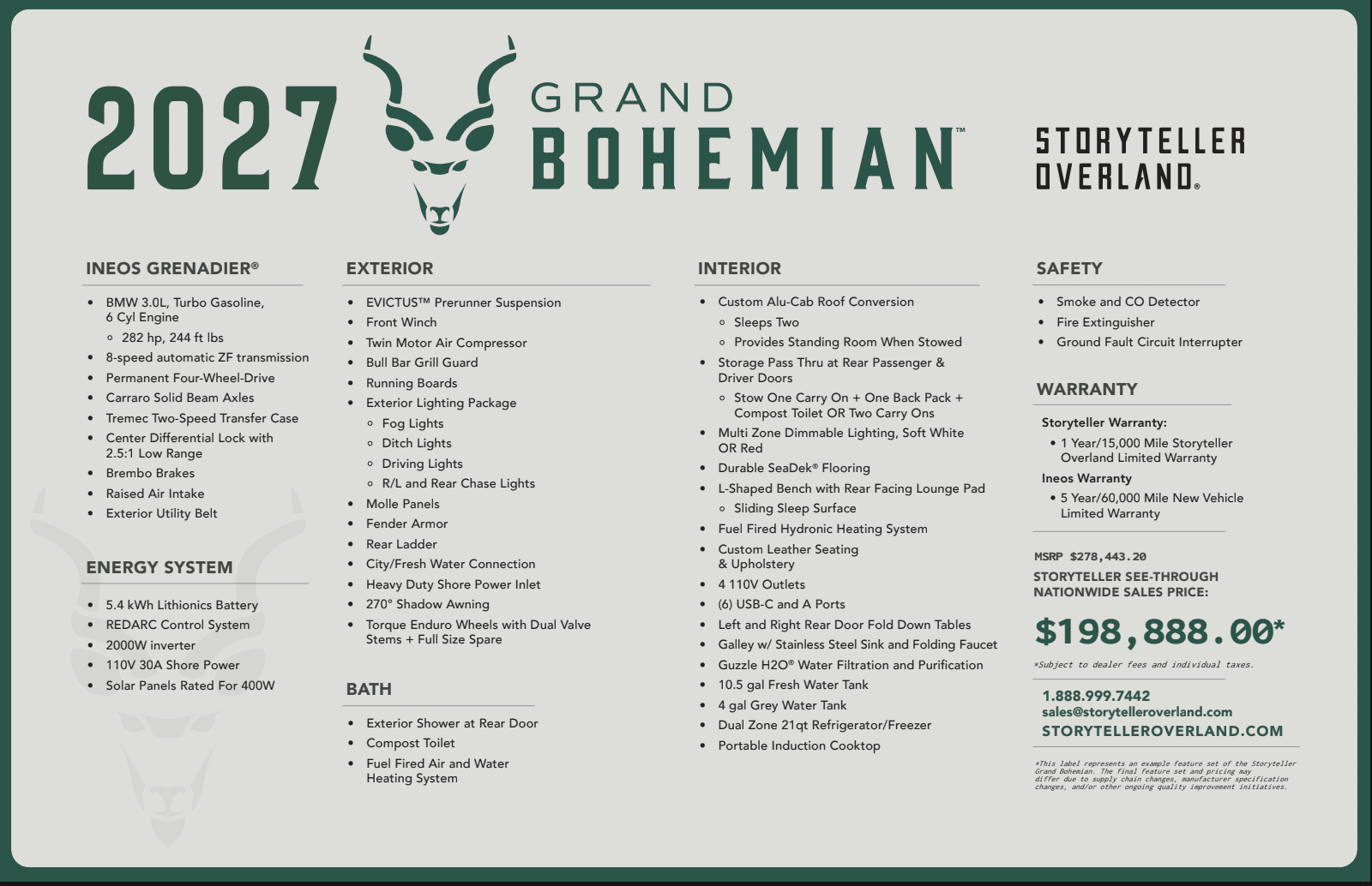 Storyteller Grand Bohemian 