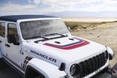 The 2026 Jeep® Wrangler America250 edition marks the seventh drop in the Jeep brand’s Twelve 4 Twelve series, celebrating 250 years of American grit with bold red, white and blue design and Trail Rated capability.