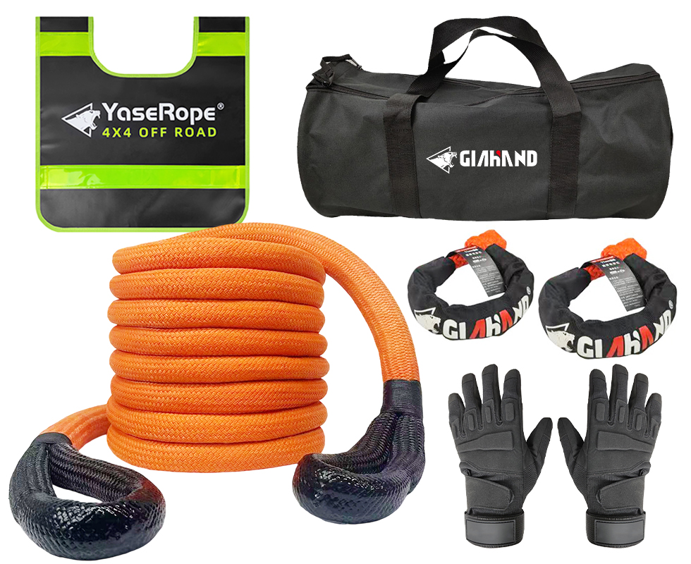 Kinetik Kəndir Seti – 11 Ton | 25 mm x 6m - Kəndir və şakllar | 4WD.az